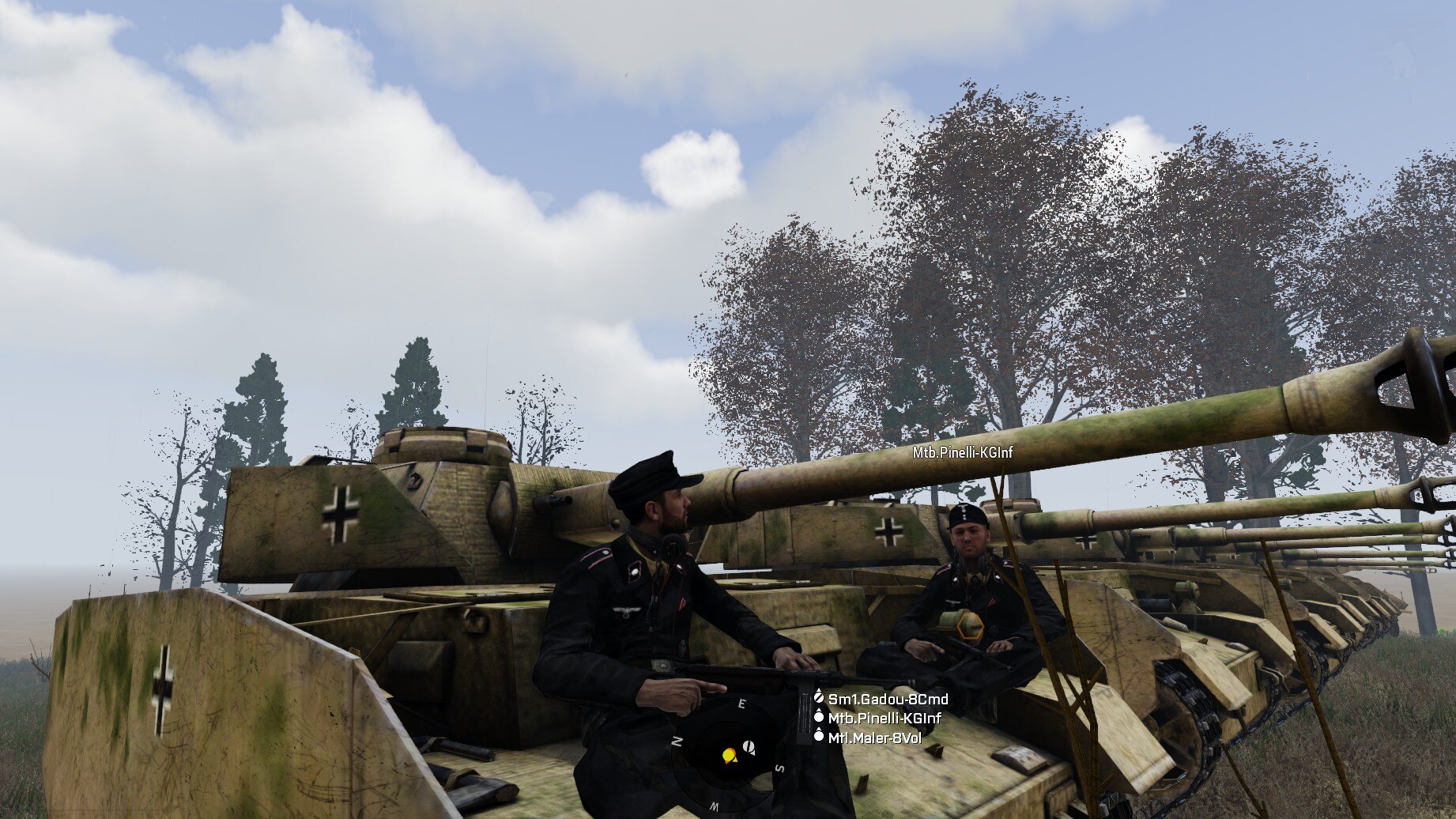 Training du 21 Decembre 2018. PvP spécial en char.