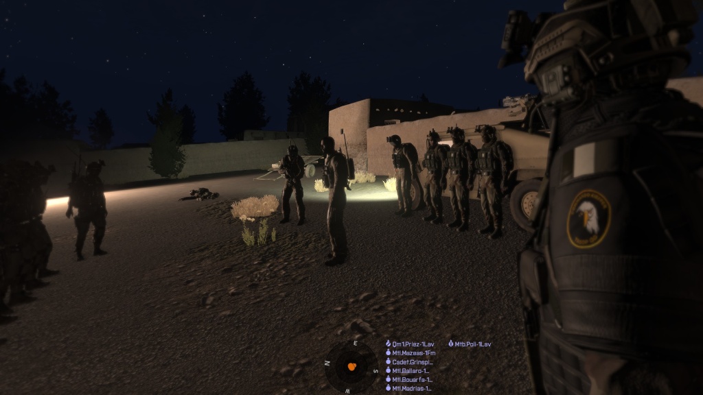 Training du 28 Aout 2015. Briefing de l’opération Isère.