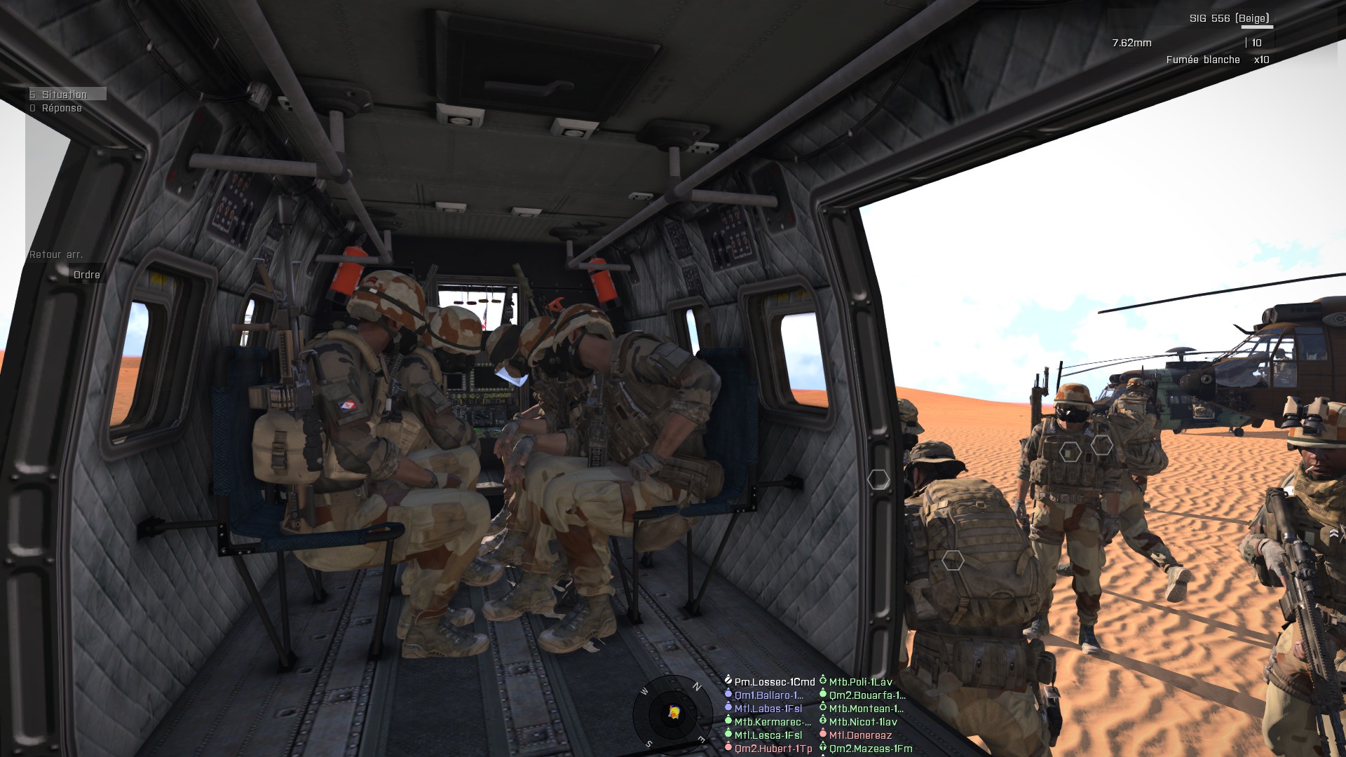 Training du 04 Décembre 2015. Opération Renard du Desert.
