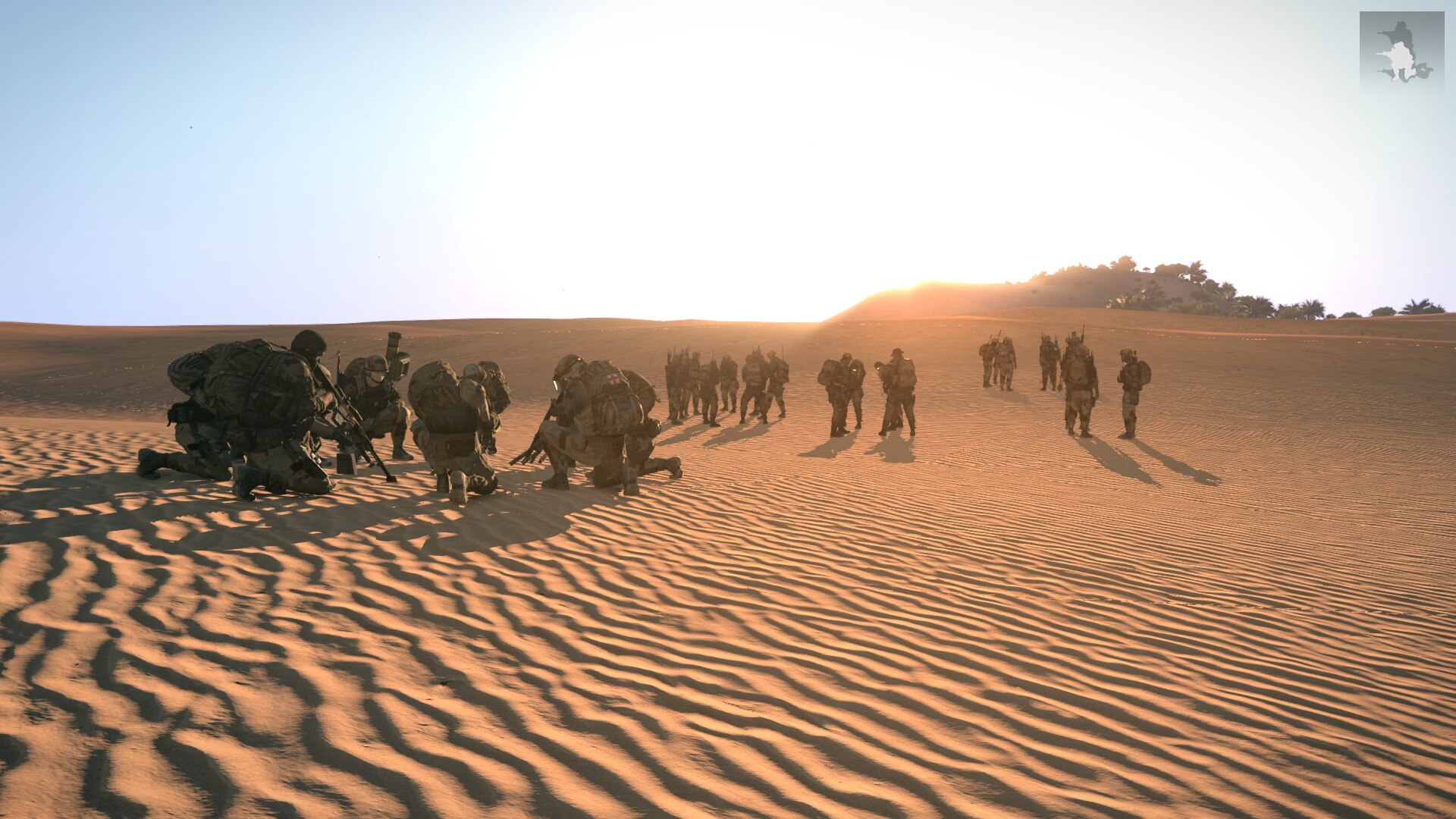 Training du 11 Décembre 2015. Briefing entre Troop.