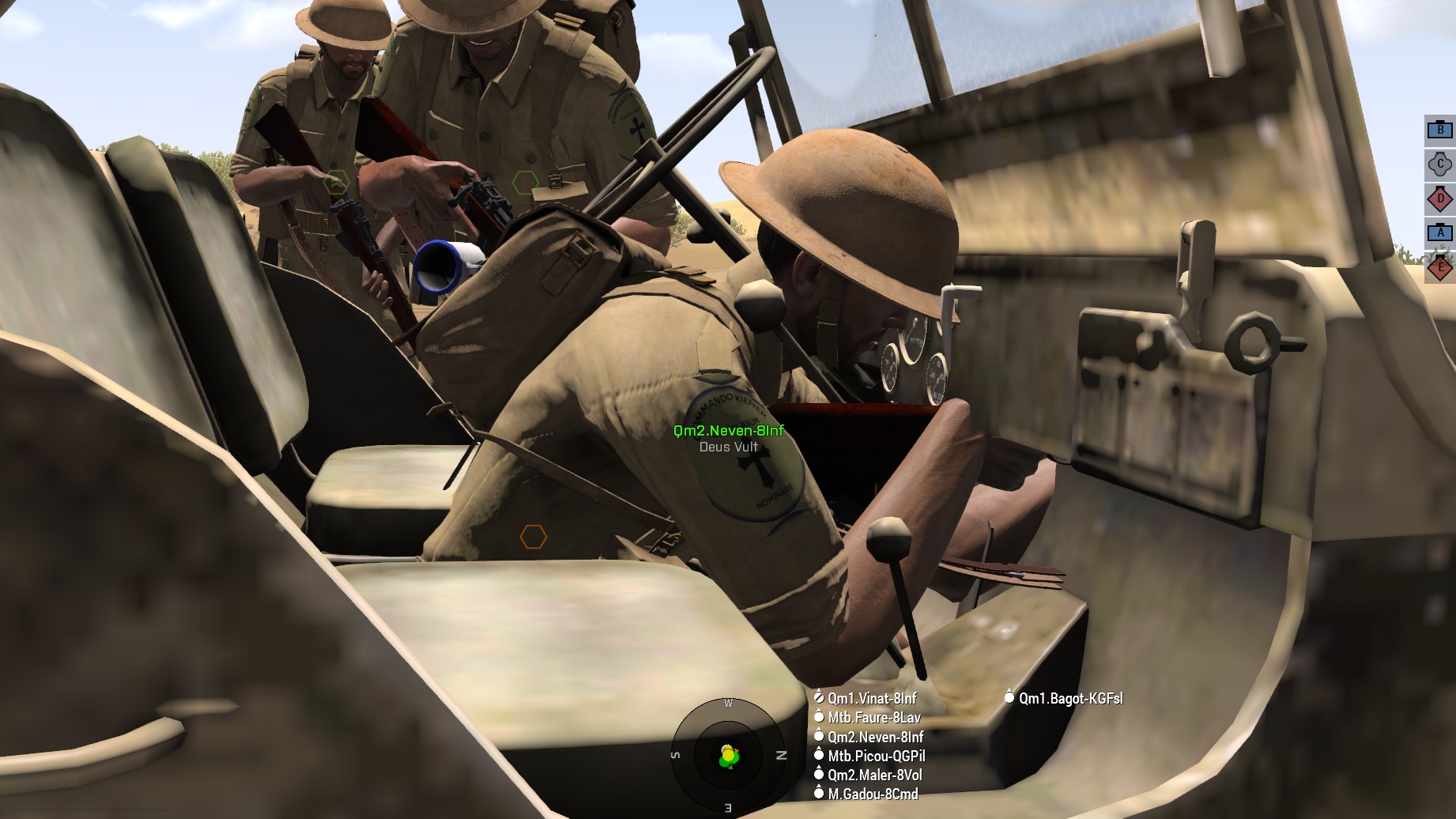 Training du 21 Juin 2019. PvP. Trafique de jeep.
