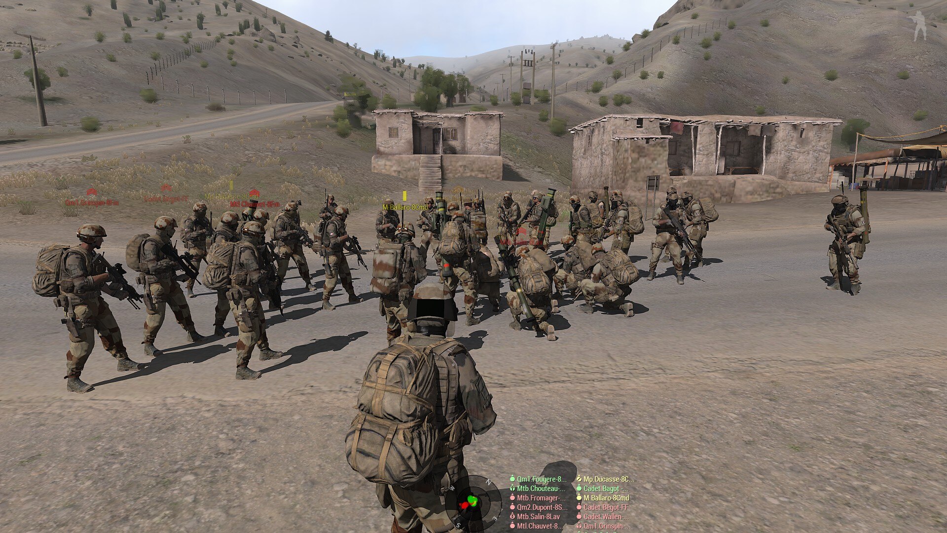 Training du 08 Avril 2016. Retrouvaille entre toutes les Troops.
