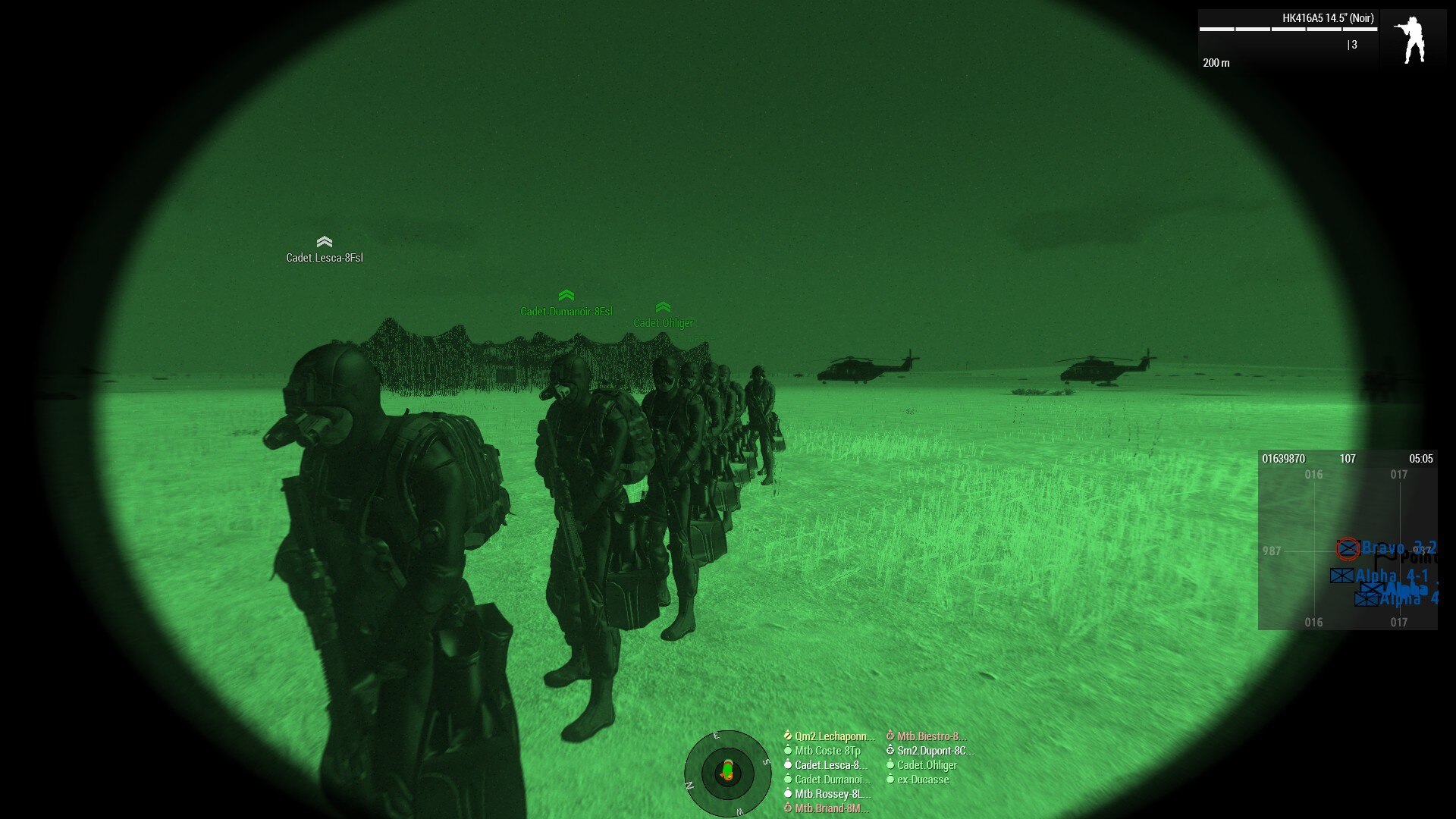 Training du 11 Novembre 2016. La Troop 8 prêt a plonger.