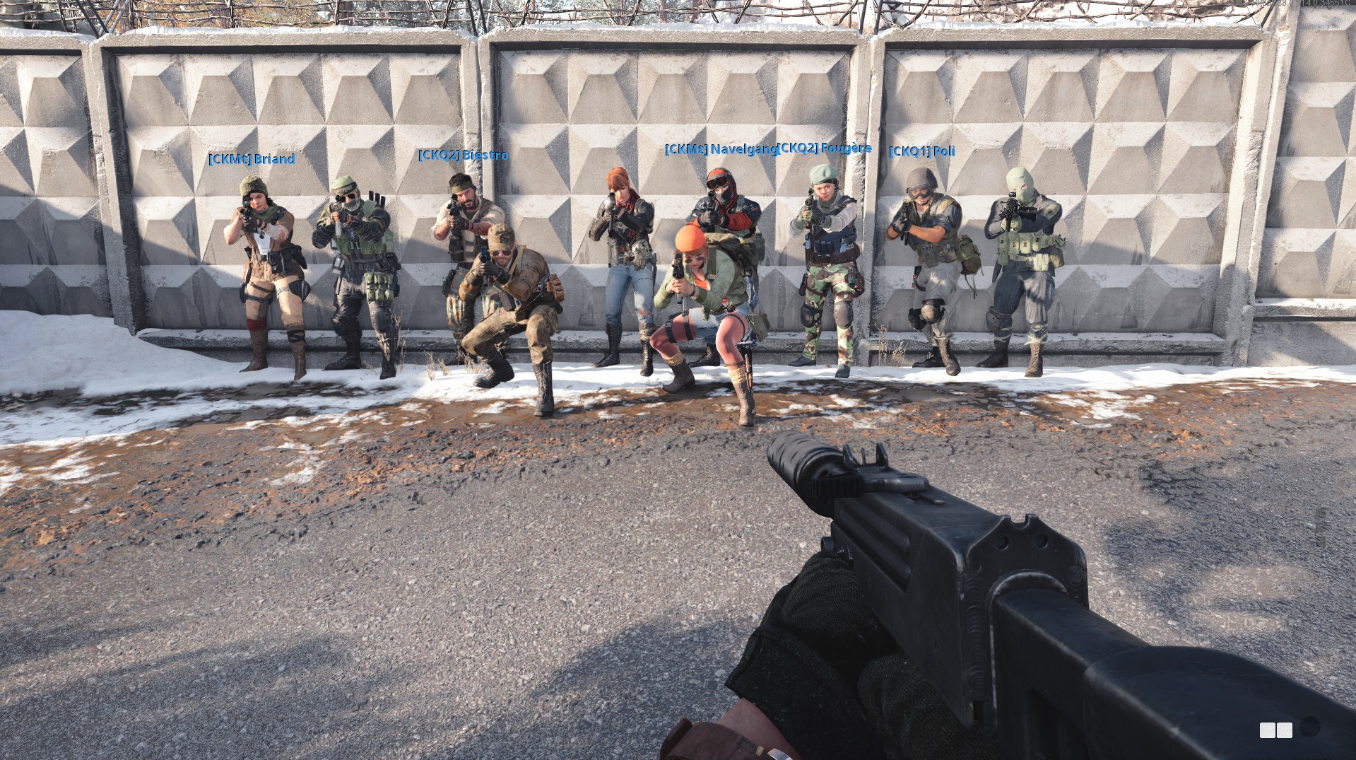 Training du 05 Mars 2021. Troop 2 et 3.