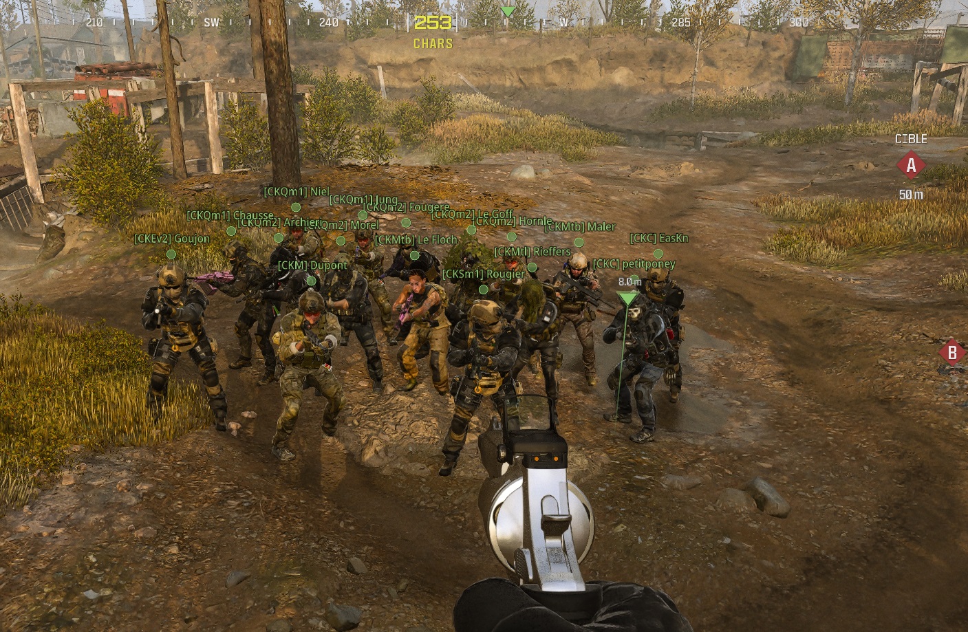 Training du 10 Novembre 2023. Premier Training sur CoD MWIII. Troop 9KGun vs Troop QG