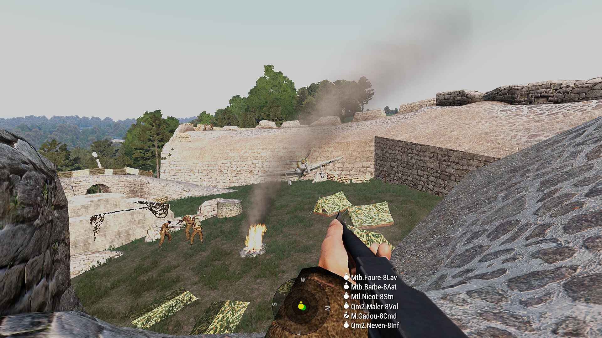 Training du 07 Juin 2019. Fort capturé.