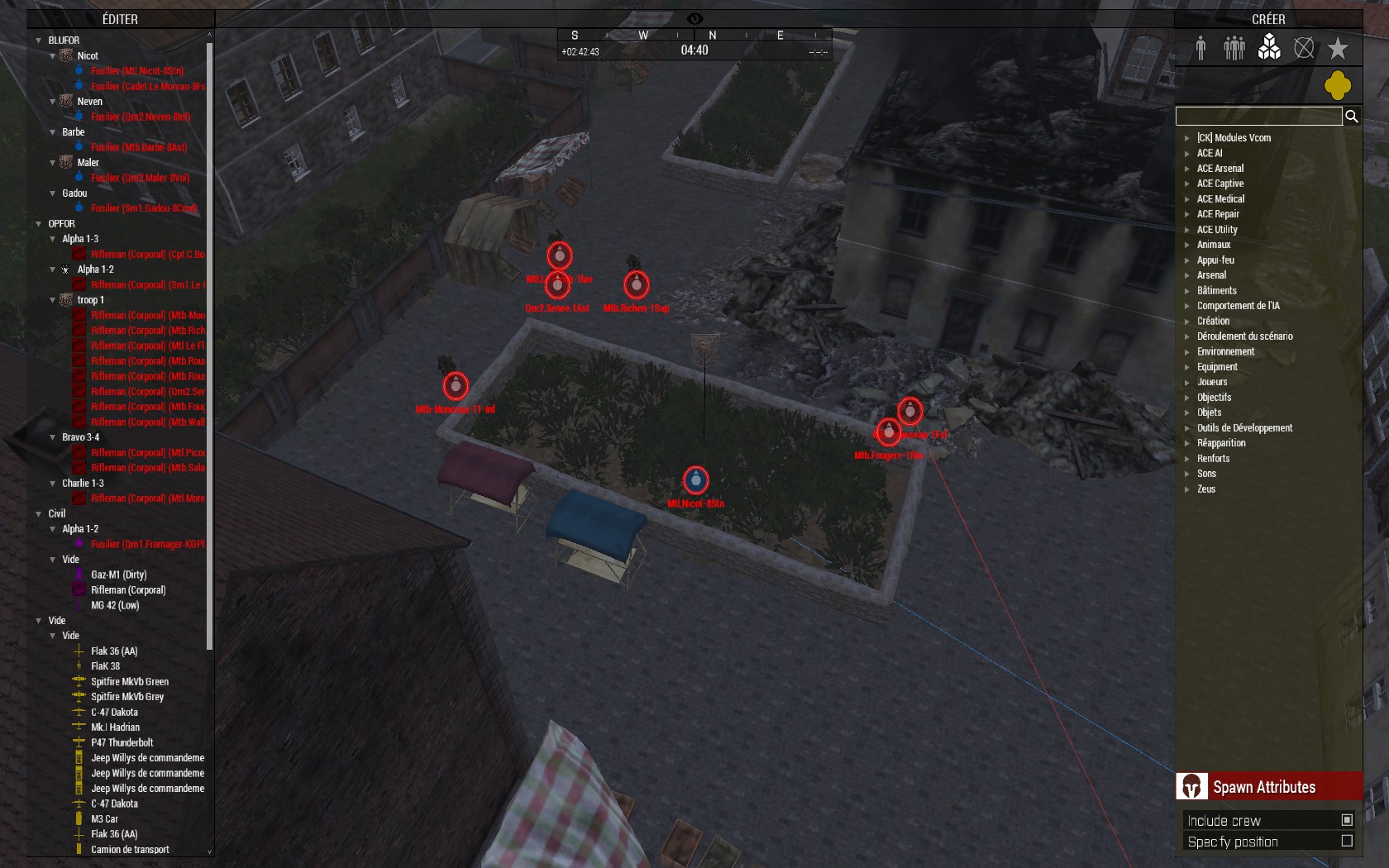 Training du 26 Avril 2019. PvP. Quand tu joues a cache-cache.