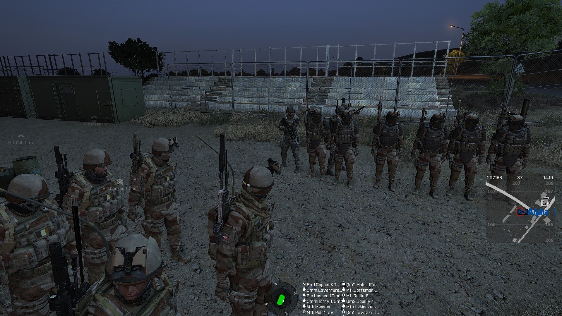 Training du 27 Juin 2015. Place d'arme 2.