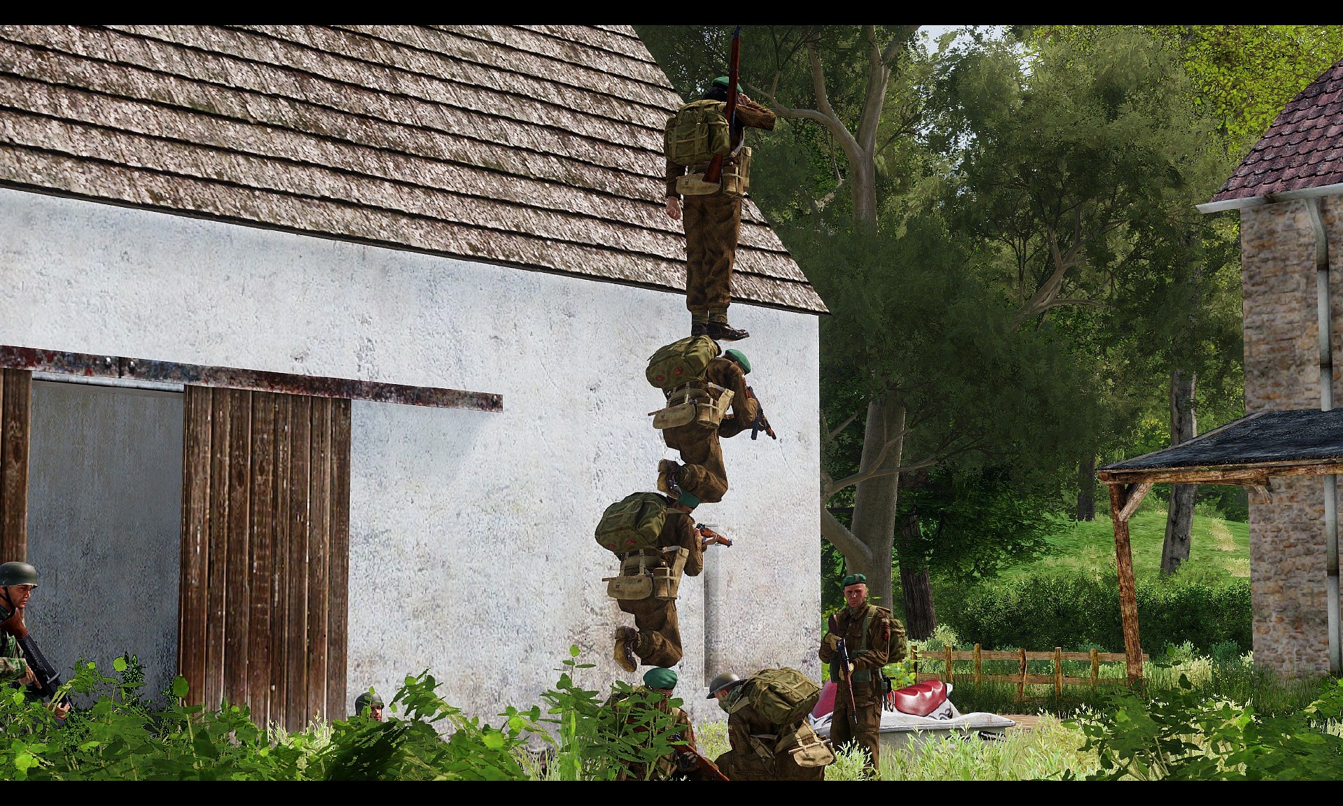 Training de Troop du 11 Octobre 2017. Pyramide humaine.