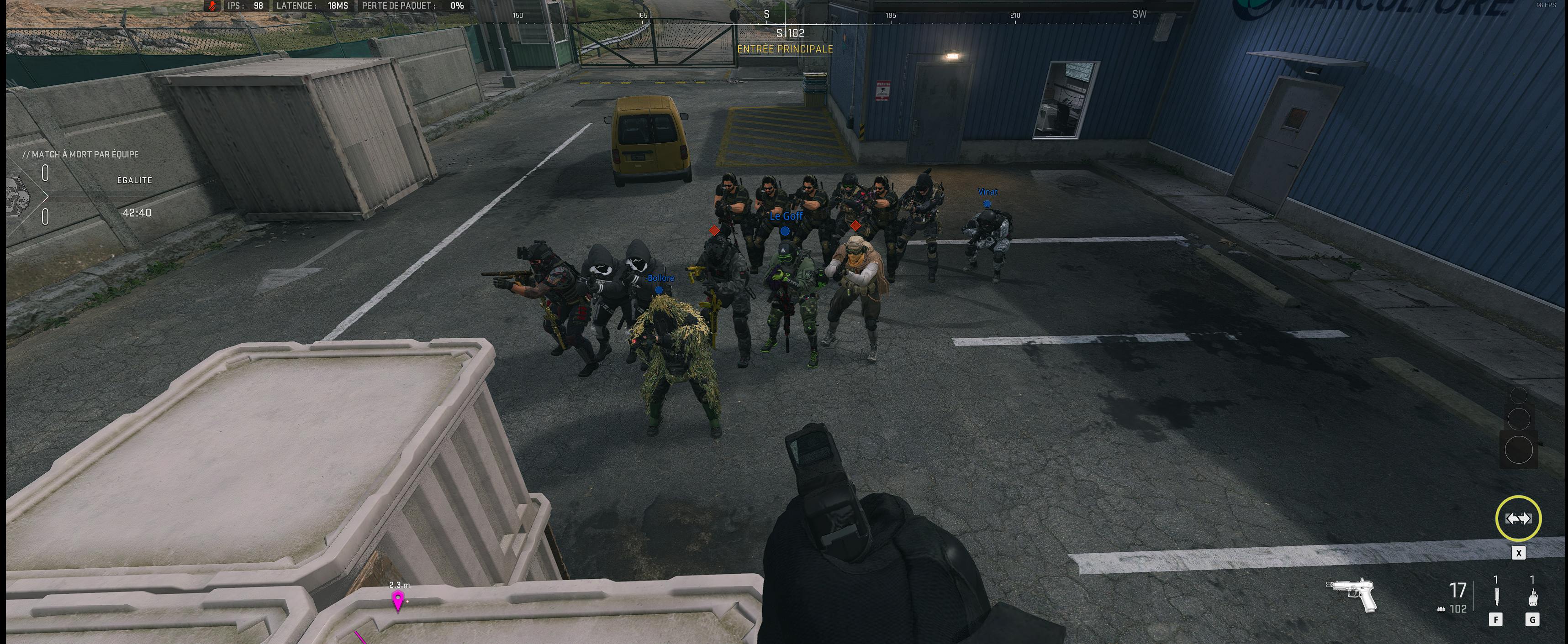 Training du 26 mai 2023. Troop 8 et Troop QG.