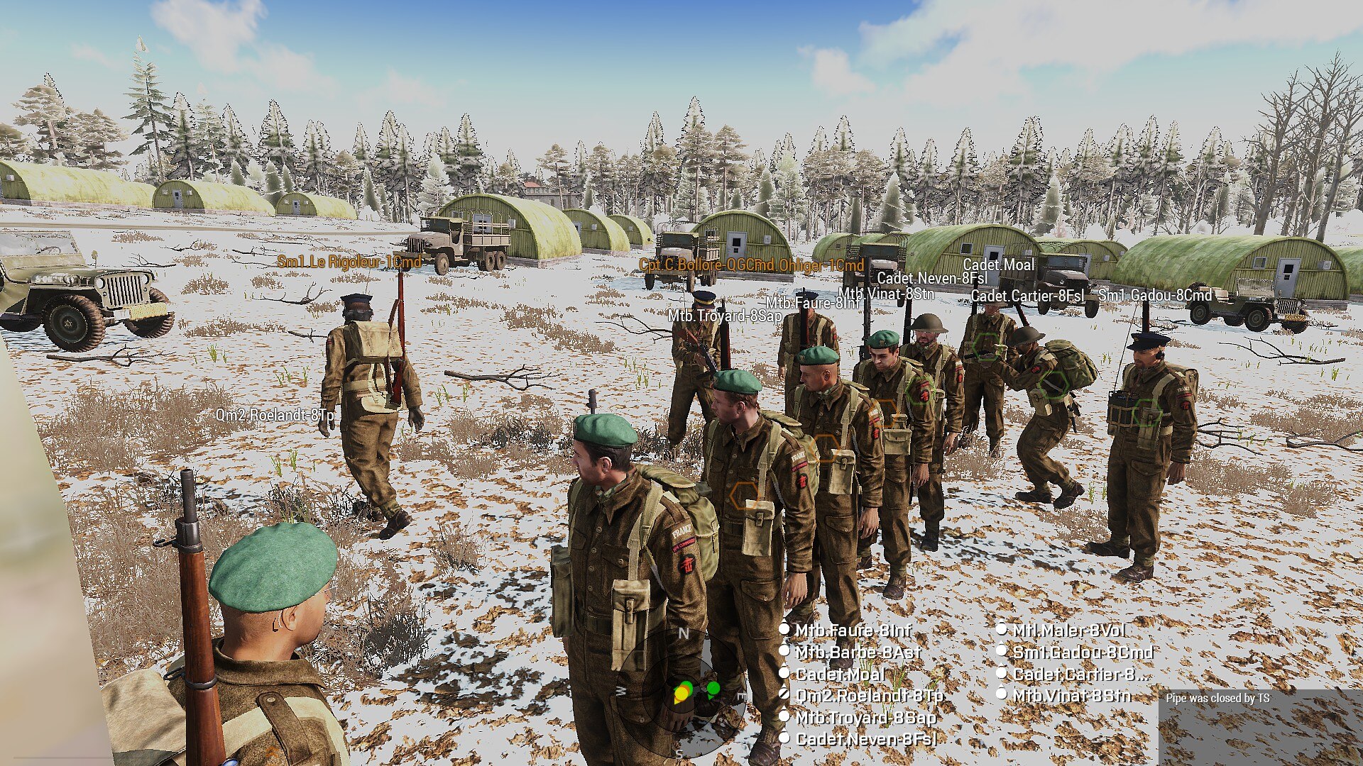 Training de Troop du 05 Décembre 2018.
