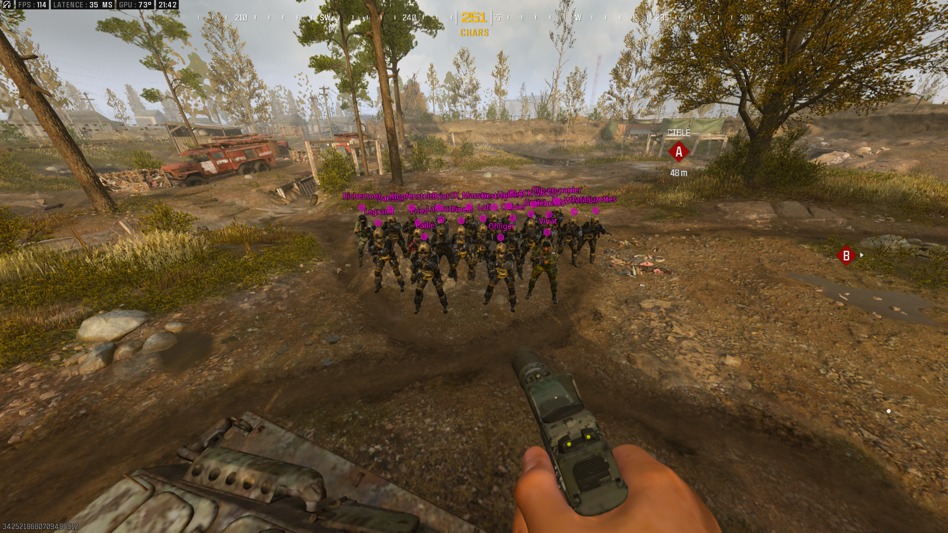 Training du 10 Novembre 2023 Troop 1 VS 8