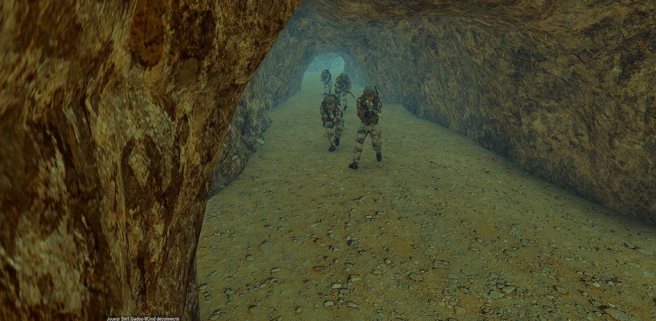 Training du 29 Mars 2019. Operation Tranche. Troop 8 en progression.