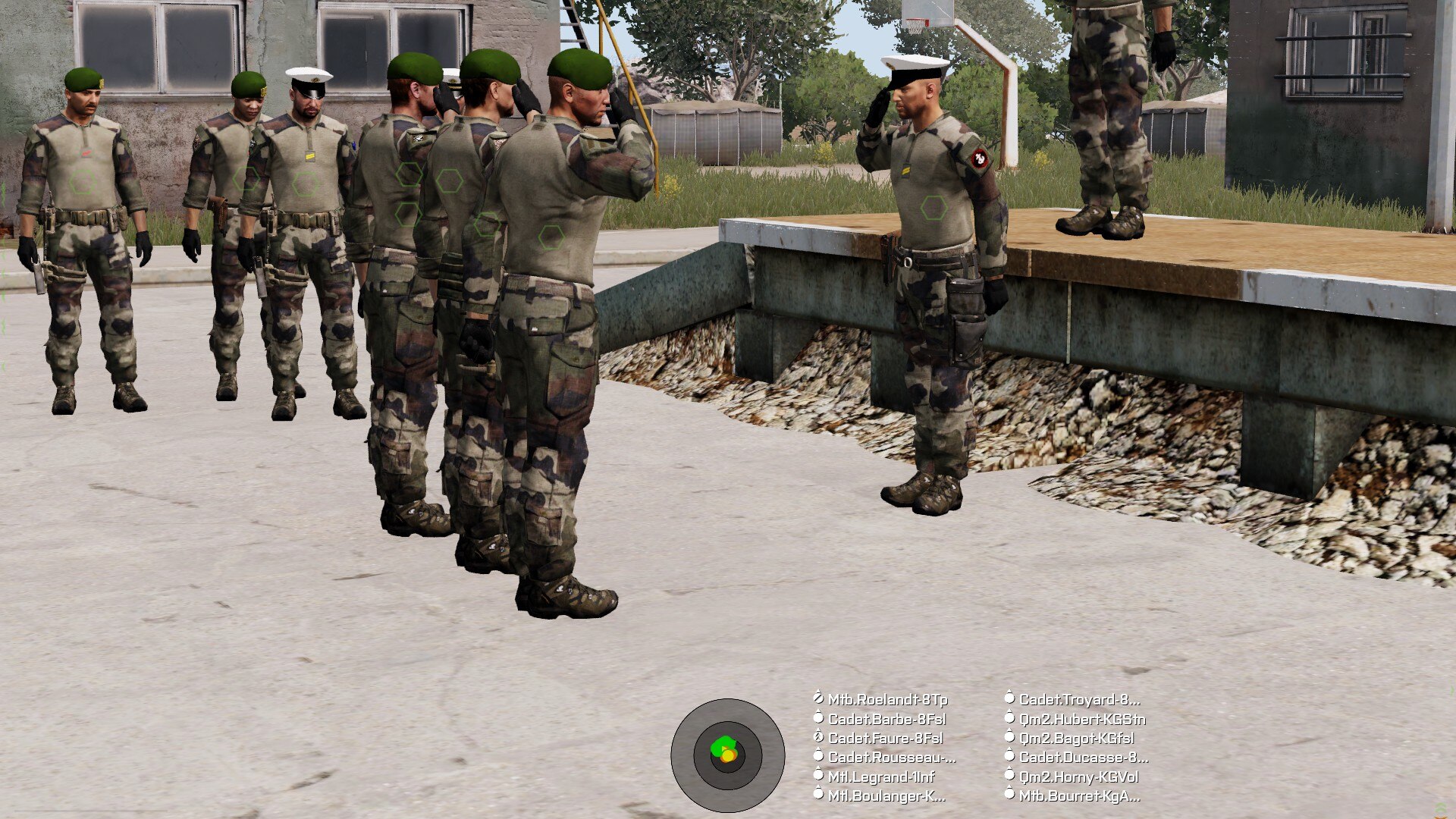 Training du 05 Octobre 2018. PvP. Remise du Beret vert.