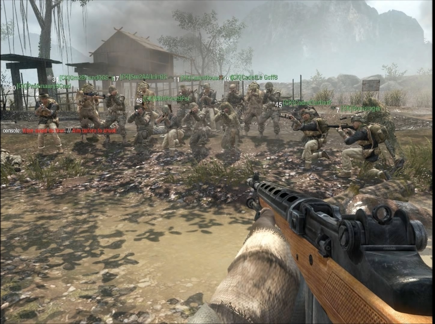 Training du 12 Novembre 2010. 1er Training sur CoD BO.