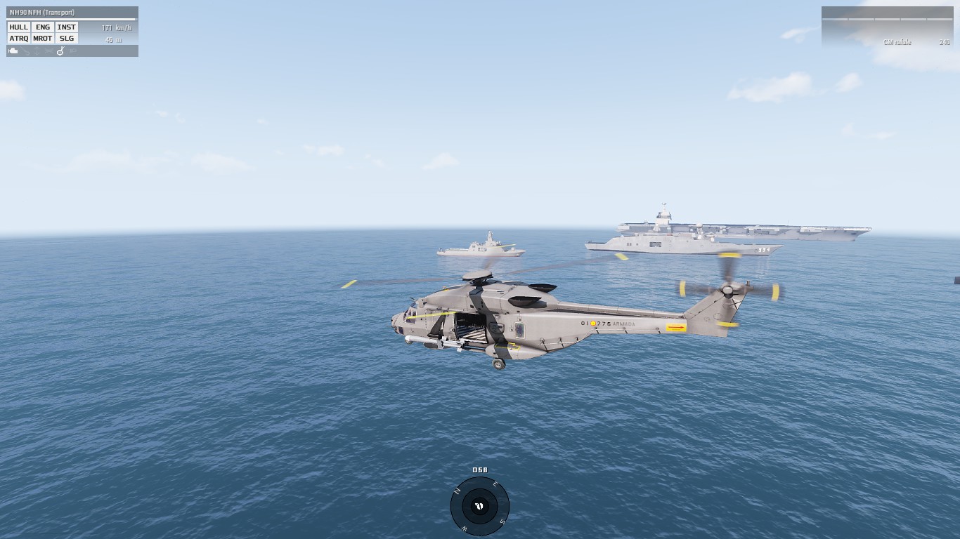 Training du 01 Septembre 2018. Operation A ta santé. Helico.