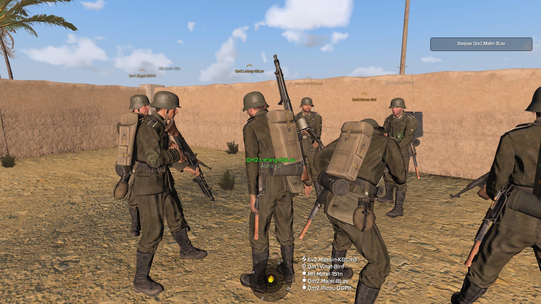 Training du 25 Octobre 2019. PvP. Cote Axe.