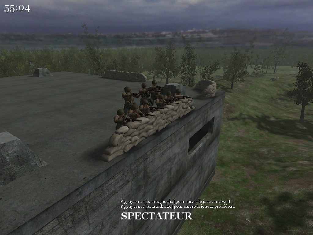 Training Mai - Juin 2007. Sur un bunker